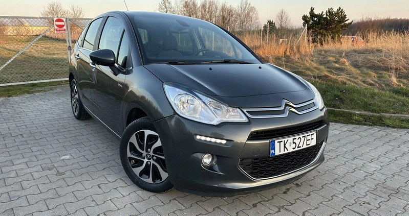 Citroen C3 cena 31500 przebieg: 52000, rok produkcji 2016 z Kielce małe 781